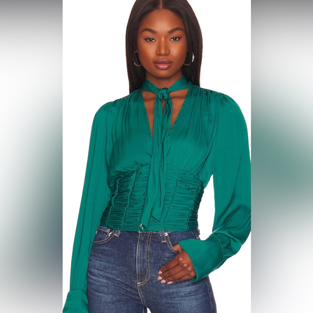 Free People  Silky Blouse top